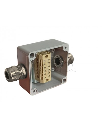 Коробка пылевлагонепроницаемая клеммная G366 А МВ К АЯКС IP66/IP65, 82x80x55 Магнито-контакт в Прокопьевске Распределительные коробки Pintop.ru