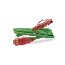 Патч-корд U/UTP Hyperline PC-LPM-UTP-RJ45-RJ45-C5e-0.3M-LSZH-GN
