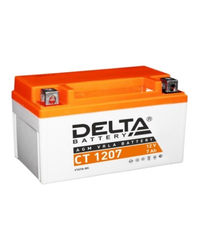 Аккумулятор АКБ 12 - 7 Delta CT 1207* в Прокопьевске Электротехническое оборудование Pintop.ru