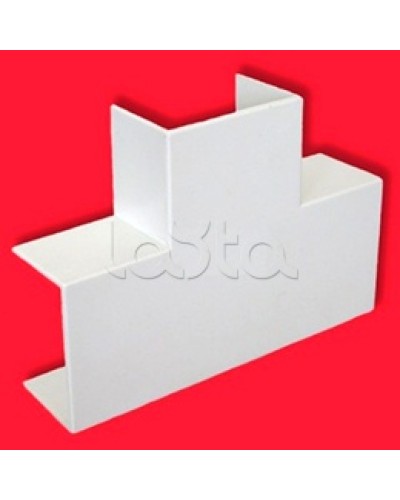 Угол Т-образный Экопласт 72406-E110 в Прокопьевске Аксессуары для кабель-канала Pintop.ru