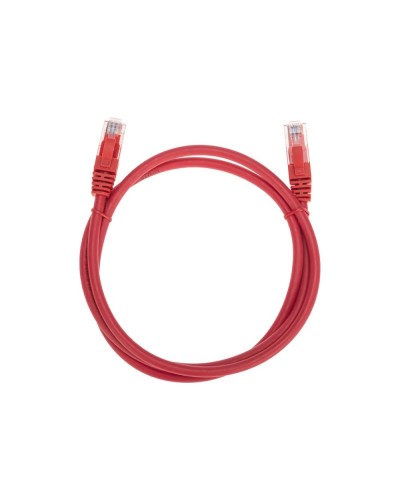 Патч-корд U/UTP, CAT 6, RJ45-RJ45, 26AWG, LSZH, красный, 1м REXANT 02-0293-1 в Прокопьевске Патчкорды (медные) Pintop.ru
