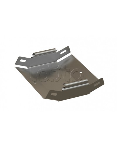 Угол 45° вертикальный внутренний Hyperline RST-VIA45-150-100-0,8-SZ в Прокопьевске Аксессуары для лотков Pintop.ru