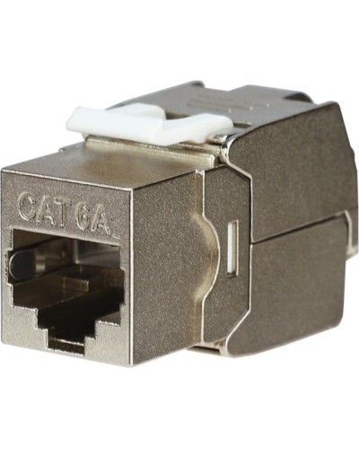 Модуль Keystone, Jack RJ-45(8P8C), FTP экранированный, CAT 6A, тип 180 град., самозажимной REXANT PRO 02-0361 в Прокопьевске Модули Keystone Pintop.ru