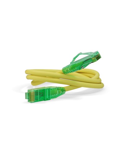 Патч-корд Hyperline PC-LPM-UTP-RJ45-RJ45-C6a-0.5M-LSZH-YL в Прокопьевске Патчкорды (медные) Pintop.ru