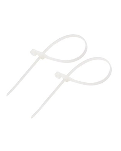 Хомут-стяжка нейлоновый под винт 3.6х150 мм белый (100шт/уп) REXANT 07-0154 в Прокопьевске Стяжки-хомуты Pintop.ru