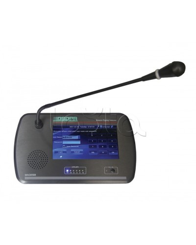 Консоль микрофонная DSPPA MAG-6588 в Прокопьевске Система оповещения и трансляции Dsppa Pintop.ru