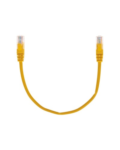 Патч-корд U/UTP, CAT 5e, RJ45-RJ45, 26AWG, LSZH, желтый, 0,3м REXANT 02-0105-03 в Прокопьевске Патчкорды (медные) Pintop.ru