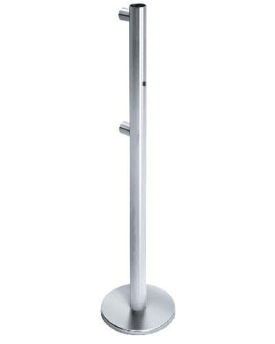 Стойка ограждения односторонняя Oxgard ВЗР2442.09.52 в Прокопьевске Ограждения Pintop.ru