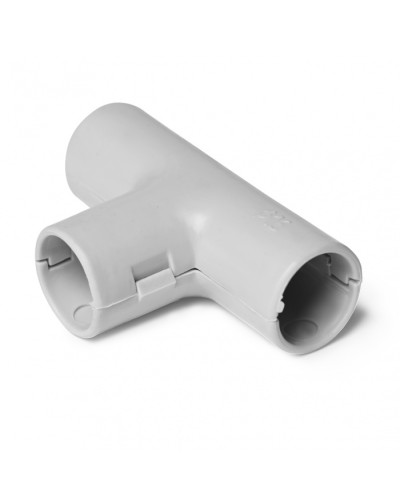 Тройник Т-образный соединительный для труб 20мм ПожТехКабель в Прокопьевске Повороты, муфты, тройники Pintop.ru