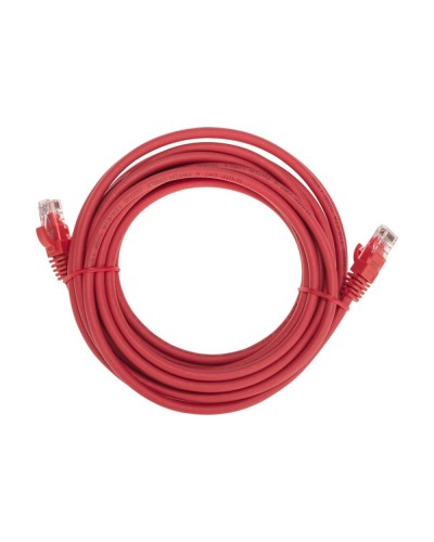 Патч-корд U/UTP, CAT 6, RJ45-RJ45, 26AWG, LSZH, красный, 5м REXANT 02-0293-5 в Прокопьевске Патчкорды (медные) Pintop.ru