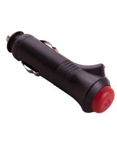 Штекер автоприкуривателя с кнопкой I=3А REXANT 16-0205 в Прокопьевске Коннекторы Pintop.ru