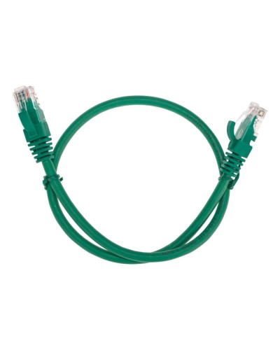 Патч-корд U/UTP, CAT 6, RJ45-RJ45, 26AWG, LSZH, зеленый, 0,5м REXANT 02-0296-05 в Прокопьевске Патчкорды (медные) Pintop.ru