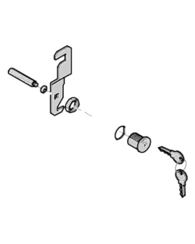 Замок дверцы G4040 G4041 Came 119RIG176 в Прокопьевске Запчасти для шлагбаумов и автоматики Pintop.ru