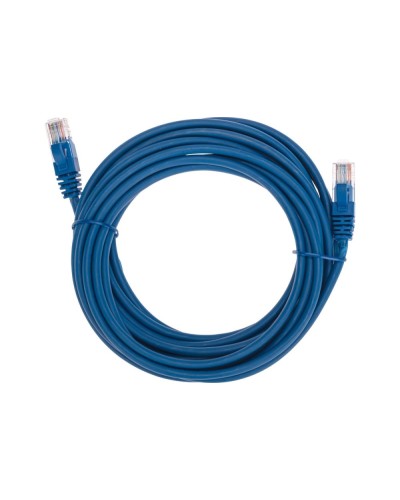 Патч-корд U/UTP, CAT 5e, RJ45-RJ45, 26AWG, LSZH, синий, 5м REXANT 02-0104-5 в Прокопьевске Патчкорды (медные) Pintop.ru