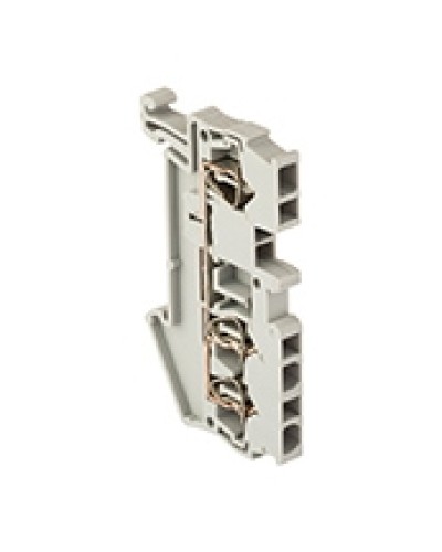 Колодка клеммная пружинная JXB-ST-2.5 28А 3 вывода серая EKF PROxima (plc-jxb-st-2.5-3) в Прокопьевске Клеммные колодки Pintop.ru