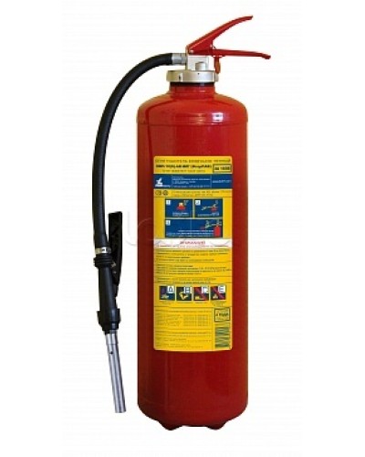 Огнетушитель ПОЖТЕХНИКА ОВП-10(б) МИГ (ФторПАВ) (3А, 183В) (баллон 12,5 л, ОТВ 10 л) в Прокопьевске Огнетушители Pintop.ru