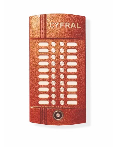 Блок вызова на 20 абонентов Цифрал M-20M/TVС в Прокопьевске Вызывные аудиопанели малоабонентные Pintop.ru