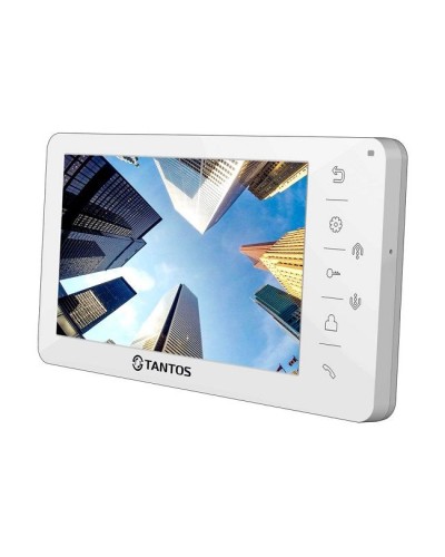 Монитор видеодомофона, цветной, TFT LCD 7 Tantos Amelie (White) Vizit в Прокопьевске Абонентские видеоустройства Pintop.ru