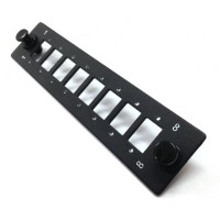 Бокс оптический 19 Hyperline FO-FP-W140H42-8SC/DLC-BK