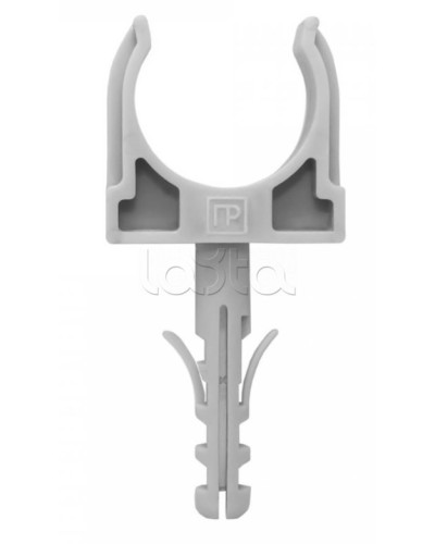 Крепеж-клипса с дюбелем серая д20 в малой упаковке (10шт/900шт уп/кор) Промрукав (PR13.0316) в Прокопьевске Крепеж: Дюбели, шурупы, саморезы Pintop.ru