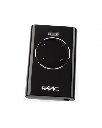 Брелок-передатчик 4-канальный Faac 7870081 (черный) в Прокопьевске Устройства радиоуправления для шлагбаумов и автоматики Pintop.ru