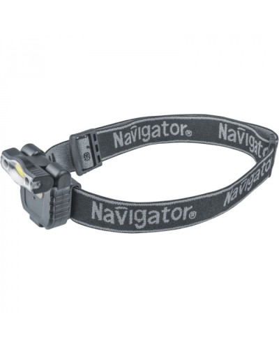 Фонарь Navigator 93 190 NPT-H27-ACCU налоб. 1COB LED 3Вт 1реж. Li-pol 0,5Ач в Прокопьевске Источники света(Лампы) Pintop.ru