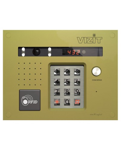 Блок вызова Vizit БВД-432FCBE2 в Прокопьевске Многоабонентные устройства Pintop.ru