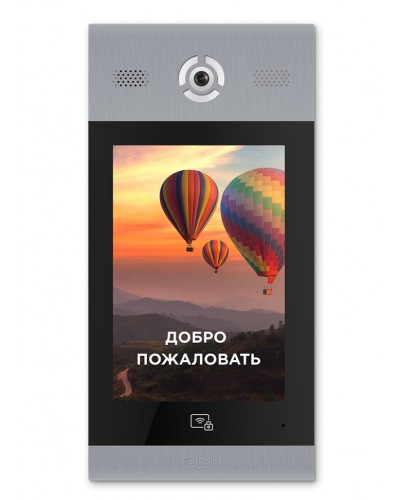 Видеопанель вызывная BAS-IP AA-14FB SILVER в Прокопьевске Вызывные видеопанели малоабонентные Pintop.ru