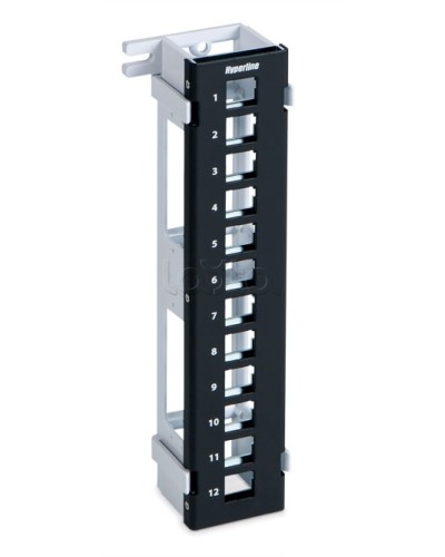 Патч-панель Hyperline PPWBL-12 в Прокопьевске Патч панель Pintop.ru