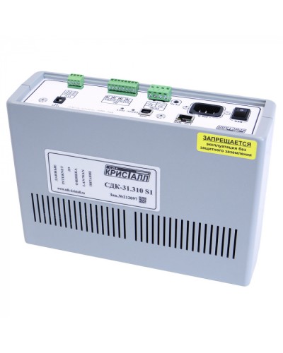Блок контроля S1 Кристалл СДК-31.310S1(TCP/IP) в Прокопьевске Приемно-контрольные приборы Pintop.ru