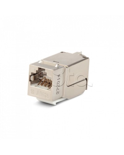 Вставка формата Keystone Jack Hyperline (KJ9-8P8C-C6-90-WH) в Прокопьевске Кроссы оптические Pintop.ru