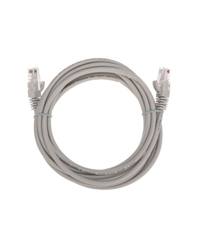Патч-корд U/UTP, CAT 5e, RJ45-RJ45, 26AWG, LSZH, серый, 3м REXANT 02-0100-3 в Прокопьевске Патчкорды (медные) Pintop.ru