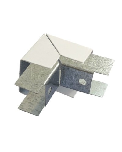 Соединитель ККМО Гефест Соединитель ККМО Угол 15 Y-образный внешний металлический в Прокопьевске Аксессуары для кабель-канала Pintop.ru