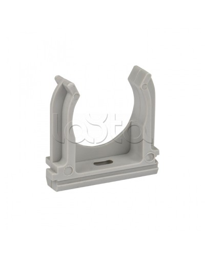 Крепеж-клипса d32 мм (50 шт) серая EKF-Plast (derj-z-32n) в Прокопьевске Держатели, клипсы, скобы Pintop.ru