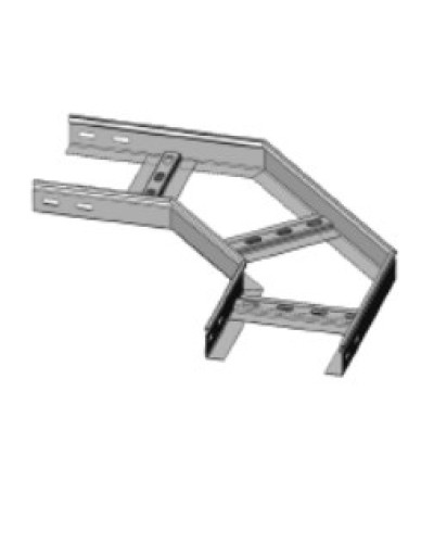 Угол горизонтальный 90° 200х80 (1,2) для лестничного лотка ПожТехКабель (650-513) в Прокопьевске Кабельные лотки Pintop.ru