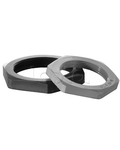 Гайка М63х1,5, полиамид, цвет черный DKC PAGM63N в Прокопьевске Крепеж Pintop.ru