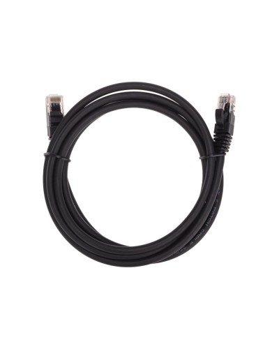 Патч-корд U/UTP, CAT 6, RJ45-RJ45, 26AWG, LSZH, черный, 2м REXANT 02-0292-2 в Прокопьевске Патчкорды (медные) Pintop.ru