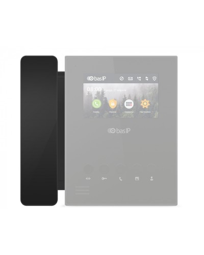 Аудиотрубка дополнительная BAS-IP SP-AU BLACK в Прокопьевске Абонентские IP устройства Pintop.ru