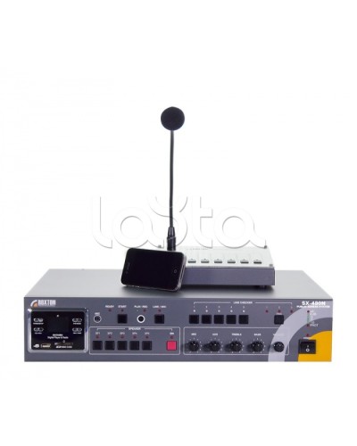 Система оповещения комбинированная 480Вт ROXTON SX-480N в Прокопьевске Система оповещения и трансляции Roxton Pintop.ru