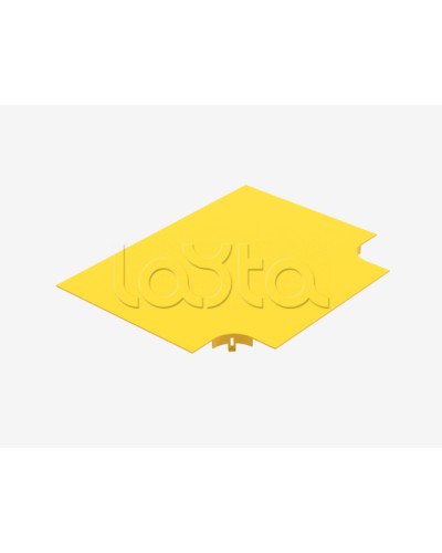 Крышка на ответвитель Т-образный пластиковый Hyperline FBTR-300-TEE-CVR в Прокопьевске Аксессуары для лотков Pintop.ru