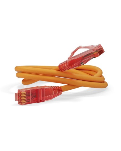 Патч-корд U/UTP Hyperline PC-LPM-UTP-RJ45-RJ45-C5e-5M-LSZH-OR в Прокопьевске Патчкорды (медные) Pintop.ru