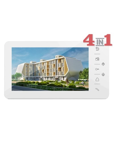 Монитор цветного видеодомофона Tantos Prime HD (White) в Прокопьевске Абонентские видеоустройства Pintop.ru