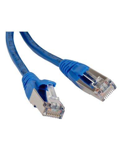 Патч-корд F/UTP Hyperline PC-LPM-STP-RJ45-RJ45-C6-2M-LSZH-BL в Прокопьевске Патчкорды (медные) Pintop.ru