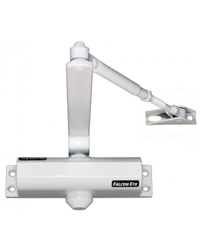 Доводчик Falcon Eye FE-B5W (белый) в Прокопьевске Доводчики Pintop.ru