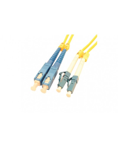 Патч-корд оптический LANMASTER LAN--2ST-2LC/SU-10 в Прокопьевске Патч-корды и пигтейлы Pintop.ru