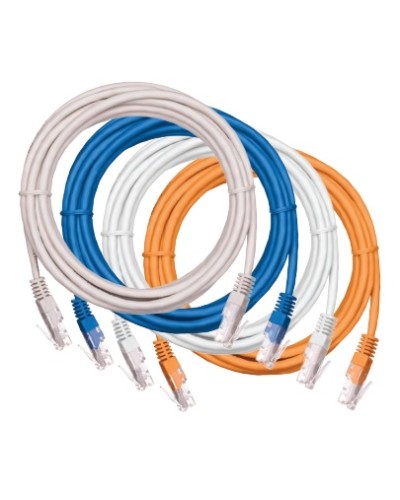 Шнур коммутационный NETLAN U/UTP 4 пары, Кат.5е (Класс D), 100МГц, 2хRJ45/8P8C, T568B, заливной, многожильный, BC (чистая медь), PVC нг(B), оранжевый, 1м, уп-ка 10шт. NETLAN EC-PC4UD55B-BC-PVC-010-OR-10 в Прокопьевске Патчкорды (медные) Pintop.ru