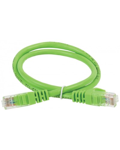ITK Коммутационный шнур (патч-корд), кат.5Е UTP, 3м, зеленый (PC02-C5EU-3M) в Прокопьевске Патч-корды и пигтейлы Pintop.ru