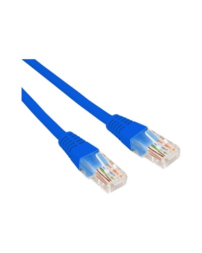 Патч-корд U/UTP, CAT 6, RJ45-RJ45, 26AWG, LSZH, синий, 0,3м REXANT 02-0294-03 в Прокопьевске Патчкорды (медные) Pintop.ru