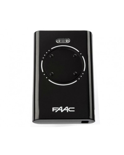 Брелок-передатчик 4-канальный Faac 7870101 (черный) в Прокопьевске Устройства радиоуправления для шлагбаумов и автоматики Pintop.ru