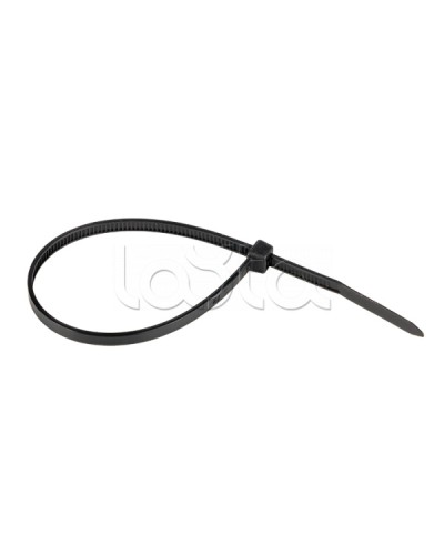 Хомут нейлоновый черный (3,6х180) (100шт.) EKF Basic (plc-cb-3.6x180) в Прокопьевске Стяжки-хомуты Pintop.ru